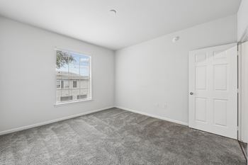 Plush carpeting in bedrooms*